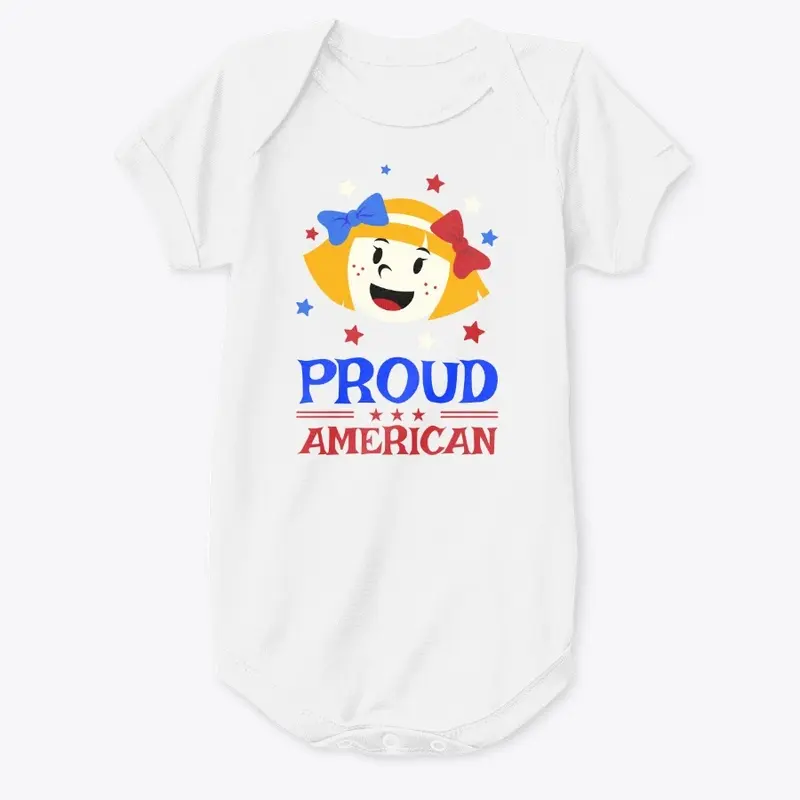 Proud American Girl-Kids,Toddlers & Baby