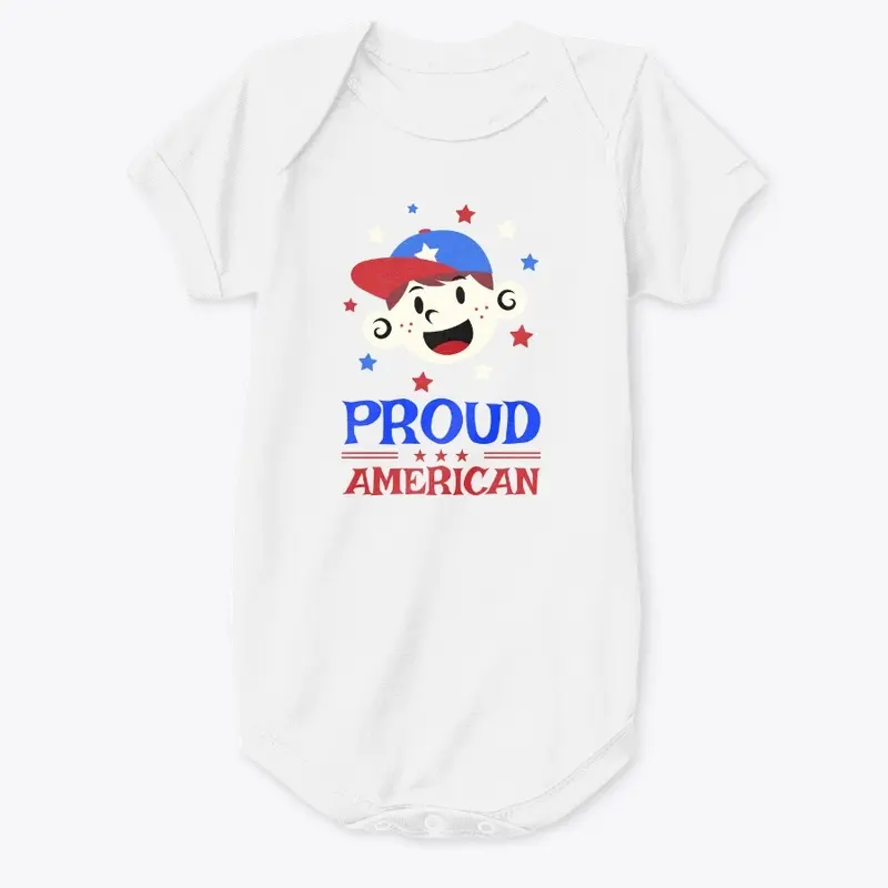 Proud American Boy-Kids, Toddlers & Baby