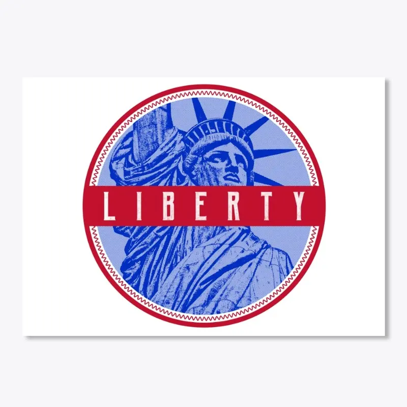 Liberty Patriotic Sticker